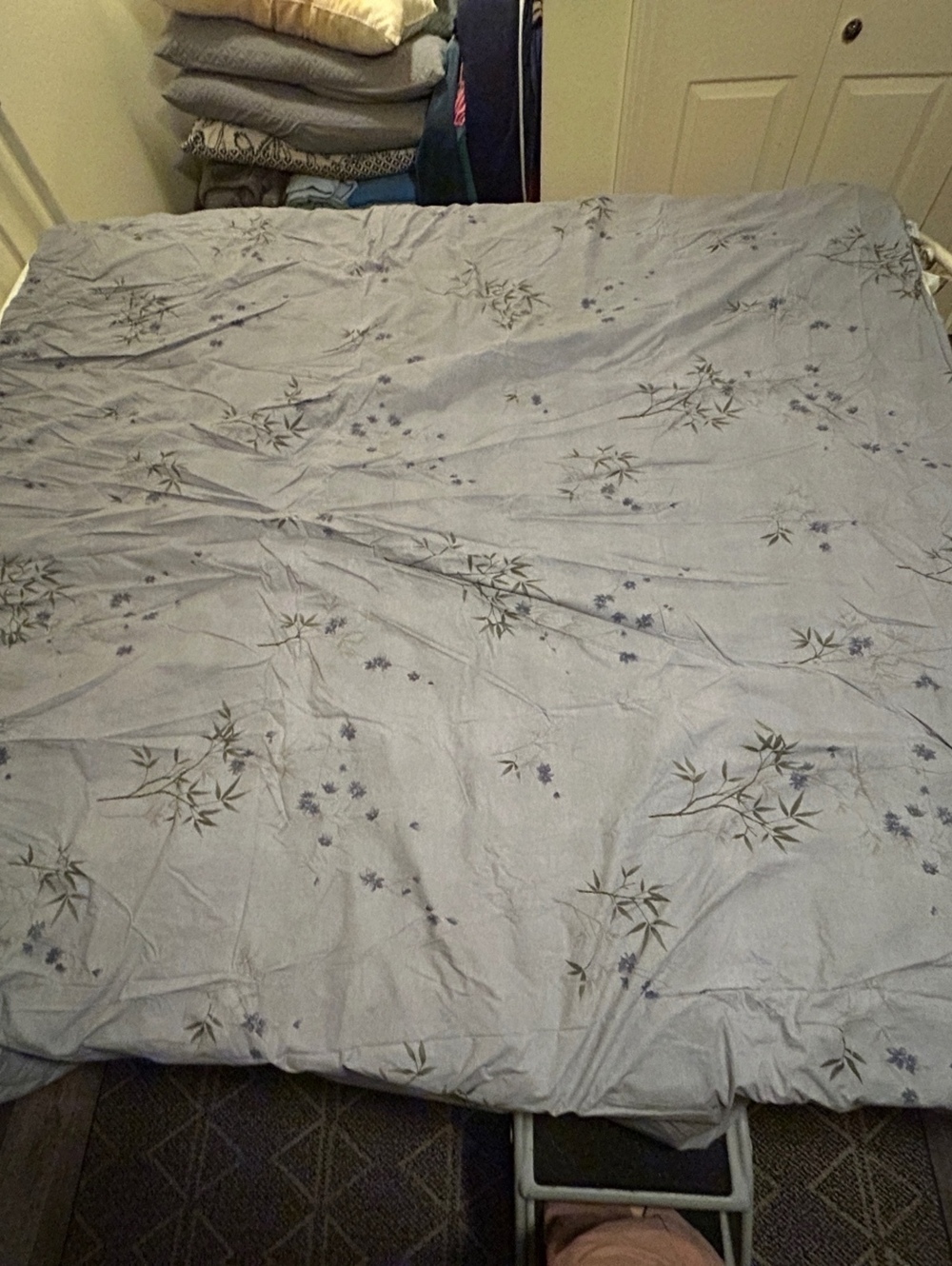 Vintage Calvin Klein Home Bamboo King Duvet Cover 3 Shams 4 Pc Bedding Set - Picture 5 of 8